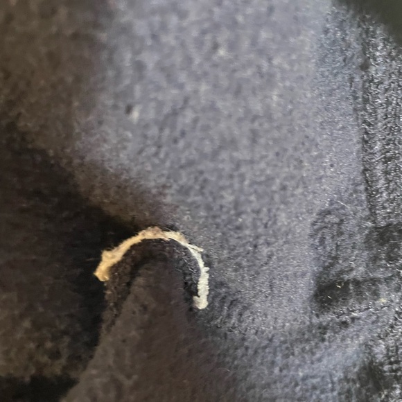 Hollister California Crew Neck Soft Sweatshirt NavyBlue White Logo1999 Large Y2K - Picture 6 of 7